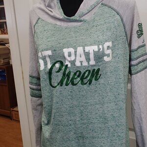 Ladies St Pat's Cheer Hoodie Size XL